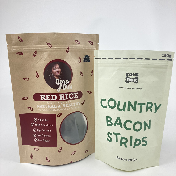 Đảm bảo chất lượng đứng lên túi nhựa nhôm với Zipper thực phẩm đồ ăn nhẹ bao bì túi