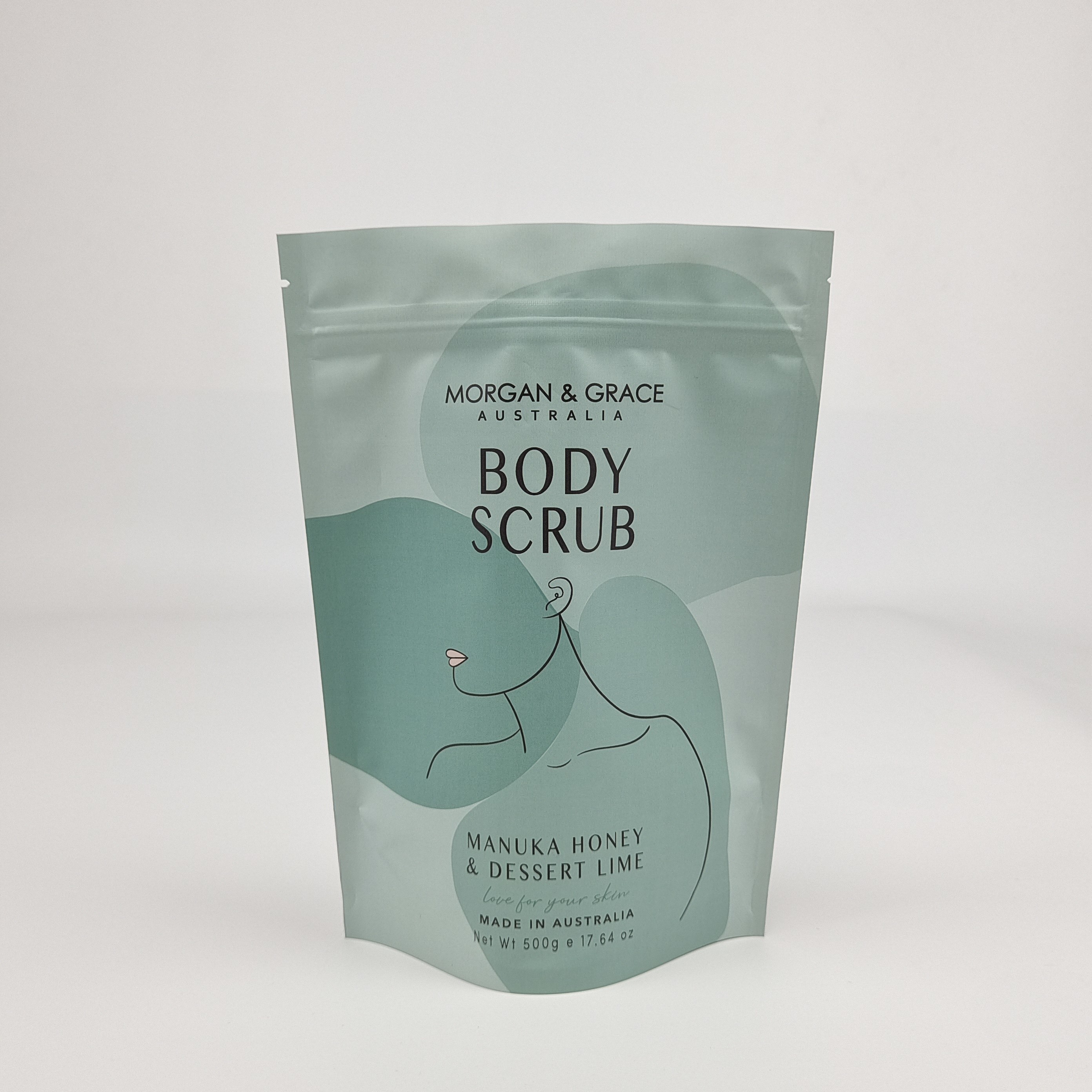 Tùy chỉnh in đứng lên túi Mylar 50g 100g 250g 1kg bồn tắm muối cơ thể Scrub bồn tắm muối đóng gói Ziplock túi