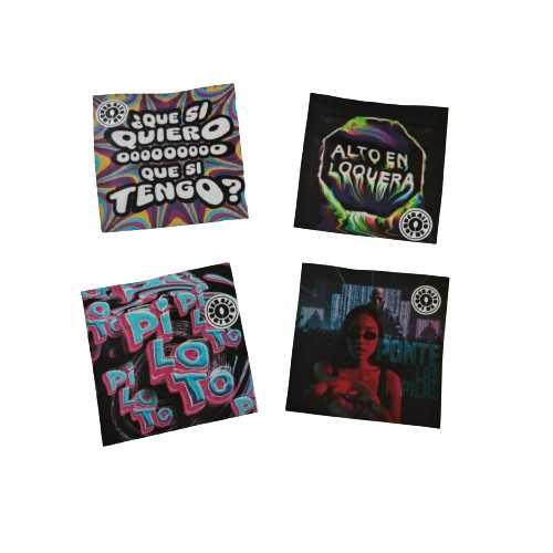 Chất chống mùi túi mẫu có thể đóng lại với cửa sổ rõ ràng Bao bì bột túi nhựa