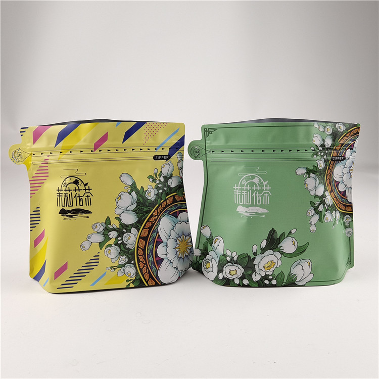 Logo tùy chỉnh Matte Finish Seal nhiệt Chất liệu đóng gói thực phẩm Nhựa nhôm túi đồ ăn nhẹ