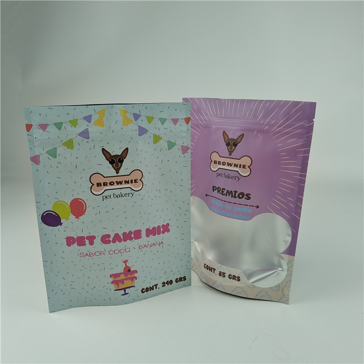 Chất lượng cao nhất Logo tùy chỉnh in Lưu trữ gọn gàng Bao bì túi nhựa nhựa cho thức ăn vật nuôi