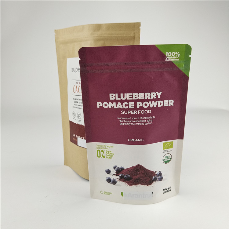 Vật liệu đóng gói thực phẩm in kỹ thuật số tùy chỉnh đứng lên túi niêm phong chống mùi