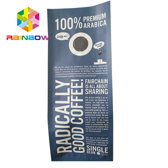 10-12 ngày Thời gian sản xuất Thẻ dưới hình vuông Bao bì Bao bì Bottom Gusset Bags