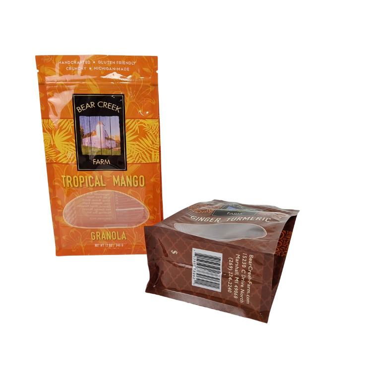 Tối đa 10 màu dưới túi gói gusseted với màu sắc tùy chỉnh