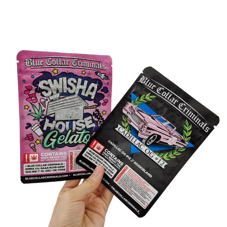 Bao bì hương thảo mộc bằng phim mỏng tùy chỉnh cho nhu cầu tùy chỉnh