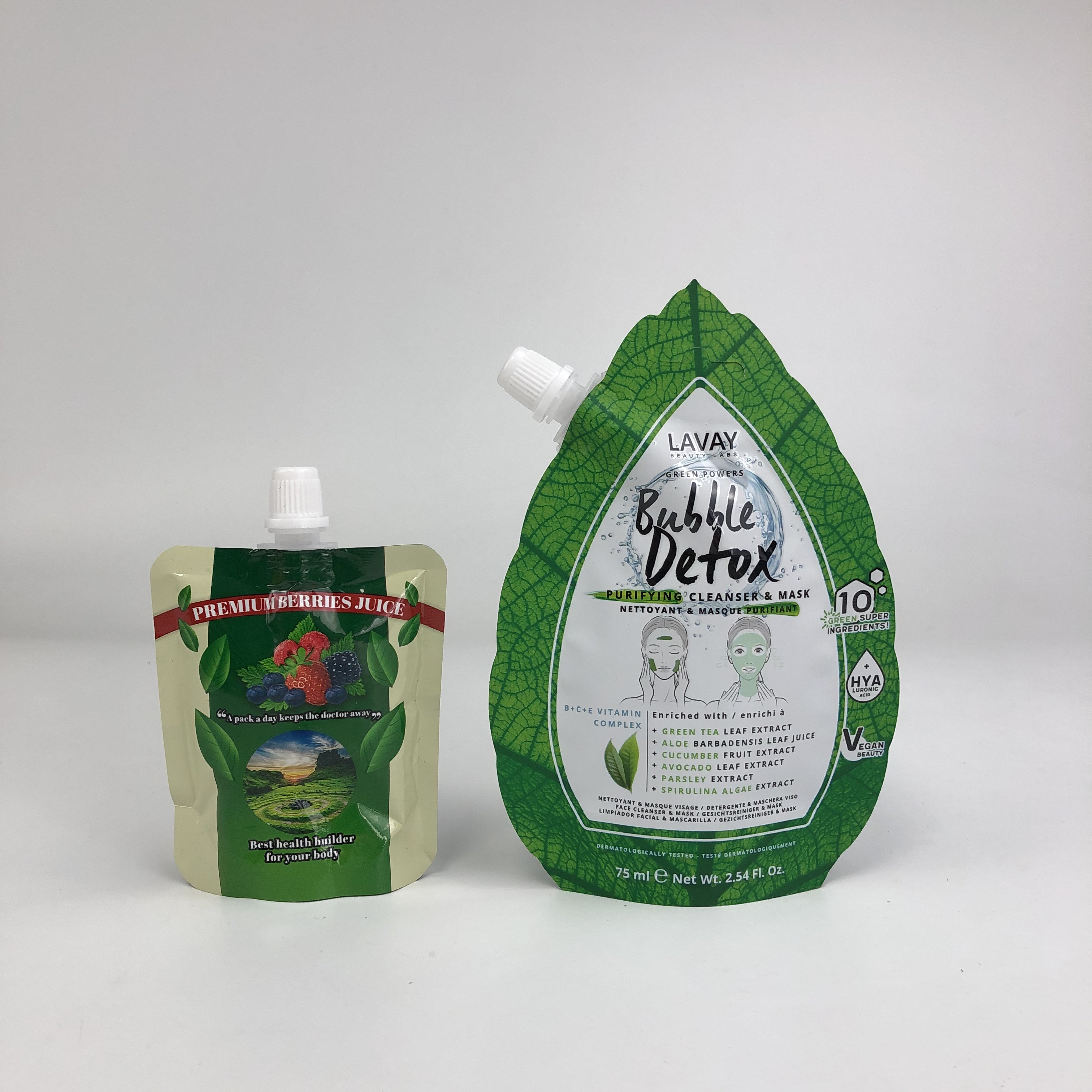 Chất lượng cao Logo tùy chỉnh in thiết kế mới có thể tái sử dụng túi xách nước uống nước trái cây sữa chứa sữa túi có thể đóng kín