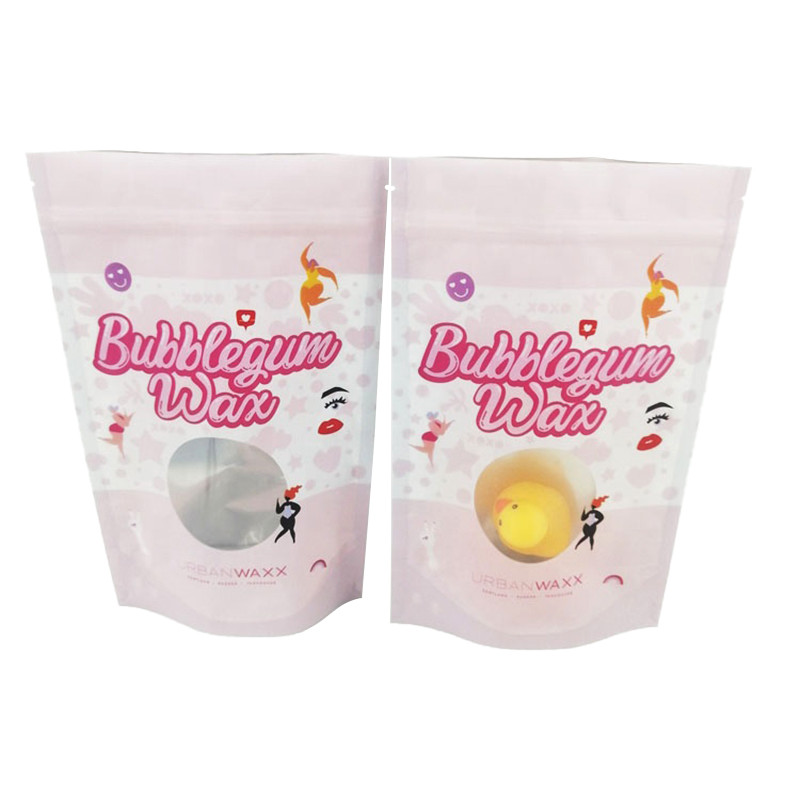 Túi đóng gói mỹ phẩm tùy chỉnh cho túi quét cơ thể đứng lên với các kích thước khác nhau