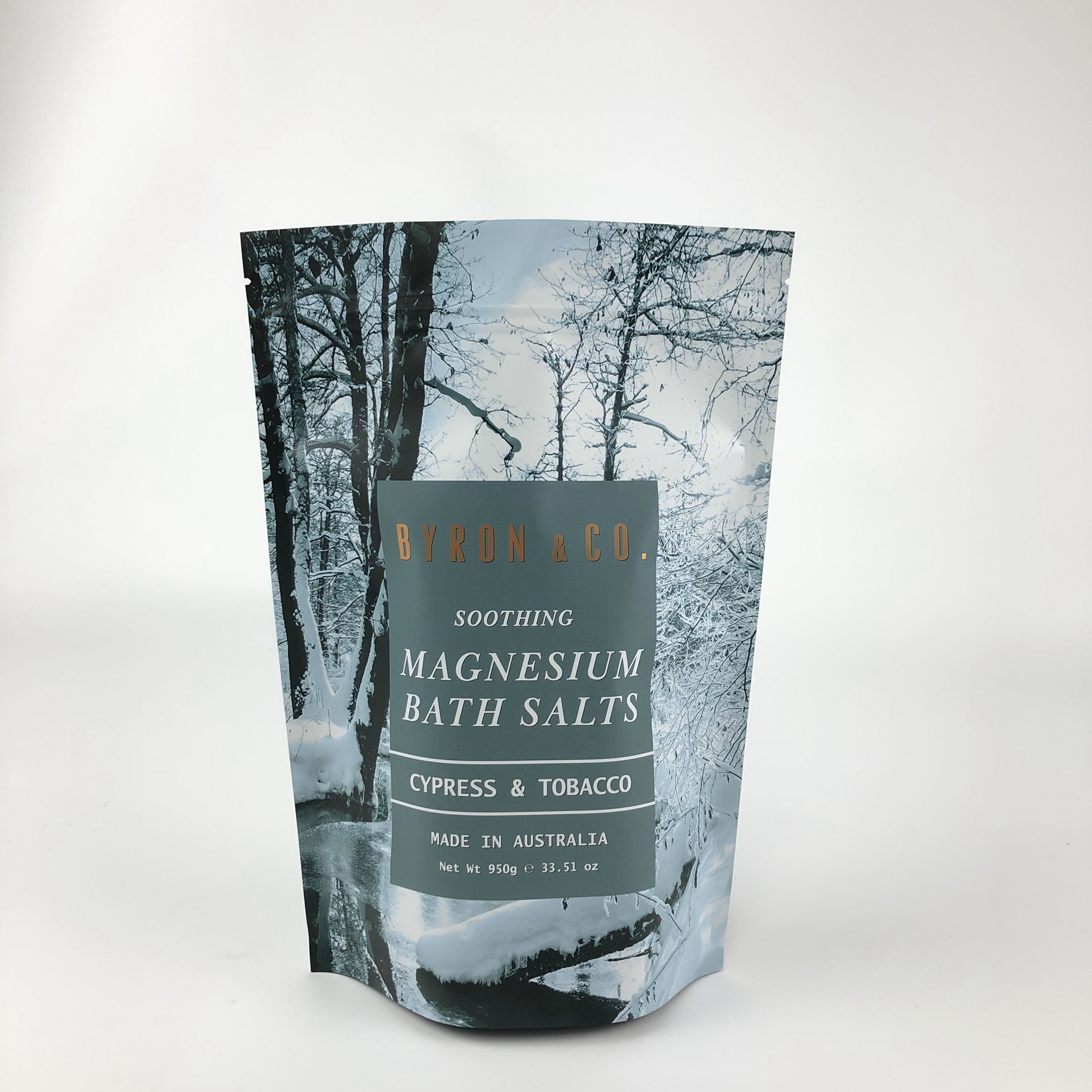 Various kích cỡ tấm giấy mẫu gói cho muối tắm túi Mylar trong mục