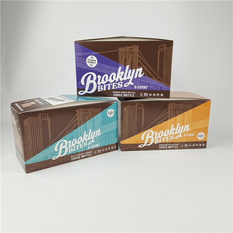 Tái chế có thể gập lại Thẻ trưng bày hộp hộp giấy