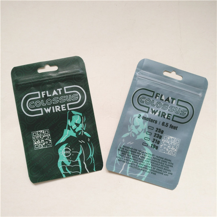 Khuyến mãi đảm bảo chất lượng tái chế 3 mặt Mylar đóng kín túi đóng gói với thiết kế kích thước tùy chỉnh