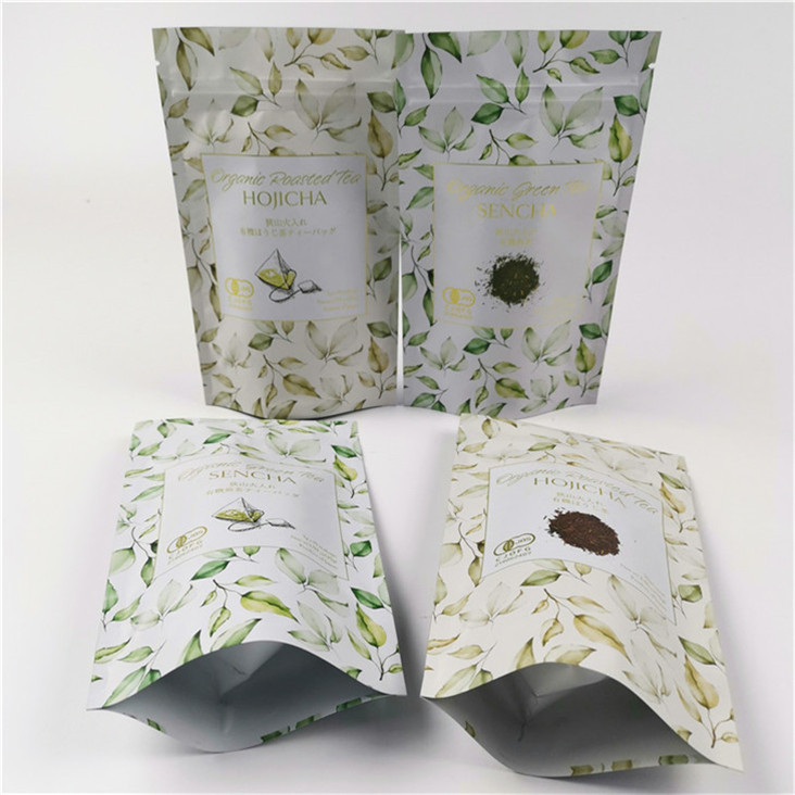 Fashion Pack Logo tùy chỉnh được in Được chấp nhận tối đa 10 màu có sẵn túi trà nhựa