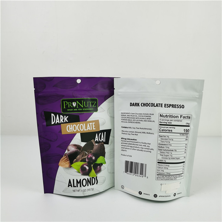 Custom Digital Printing PE Zipper Pouch thân thiện với môi trường và thấm nhiệt