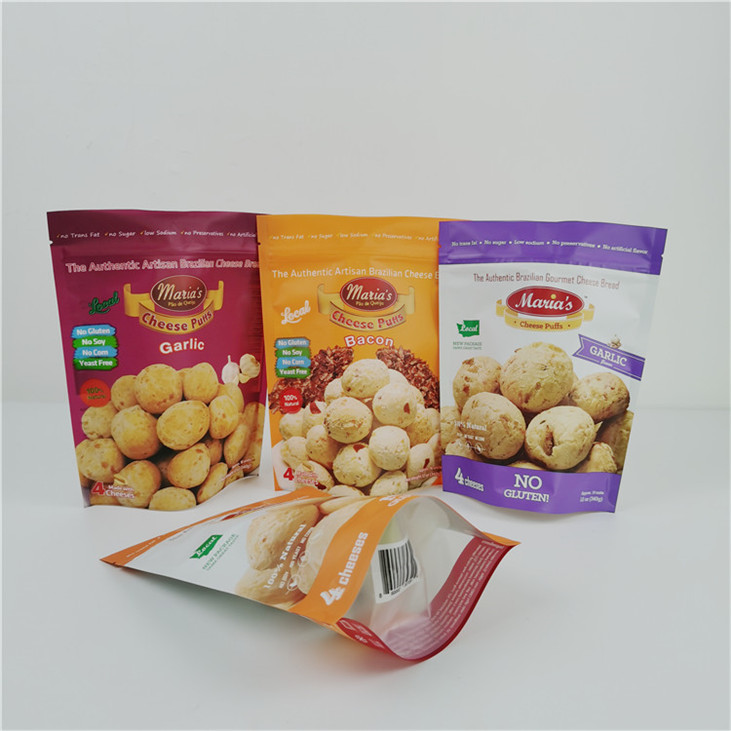 Bao bì thực phẩm tùy chỉnh kích thước nhựa nhôm Mylar với in màu