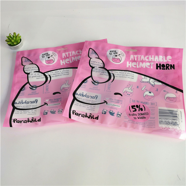 Hỗn hợp môi trường chống rò rỉ Ba mặt niêm phong túi đóng gói Mylar với khóa khóa