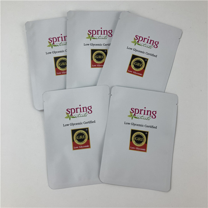 Chứng minh rò rỉ Ba mặt niêm phong Mylar gói túi với Zipper thiết kế kích thước tùy chỉnh