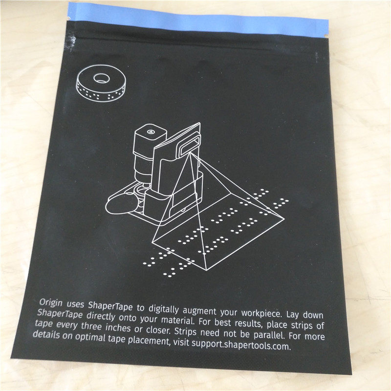 Ba mặt niêm phong Mylar Ziplock Túi bao bì nhựa cho bao bì băng y tế