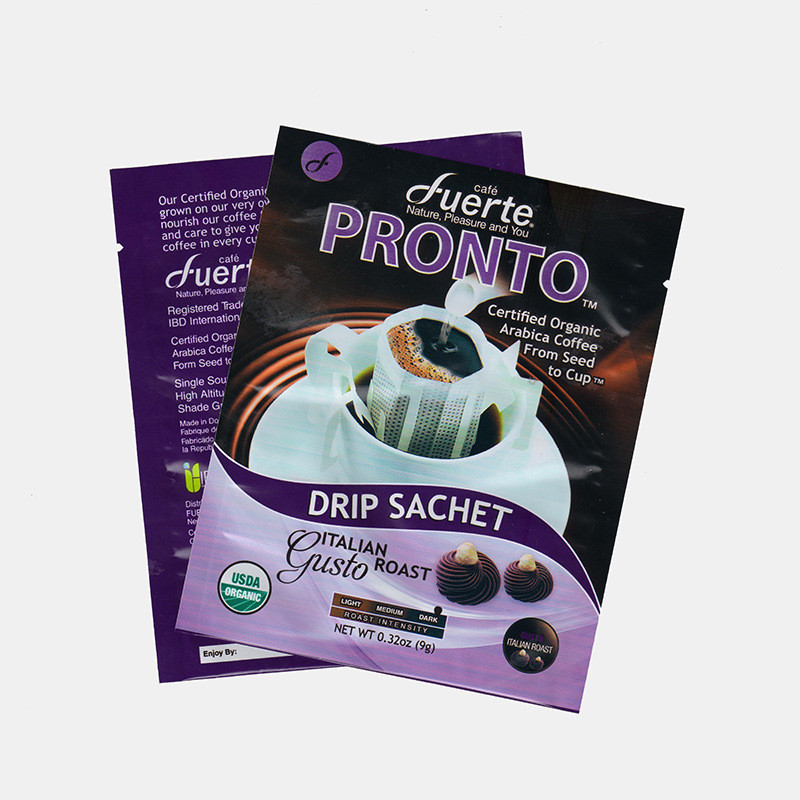 Thực phẩm cấp độ 100g 100g có thể thay thế lá mờ tùy chỉnh đứng lên túi ziplock cho các loại hạt