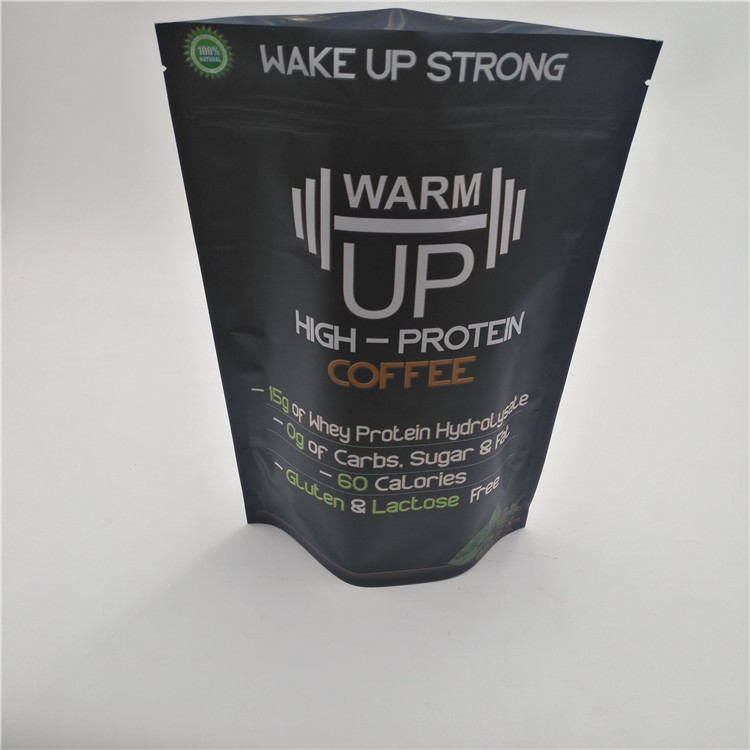 1lb -5lb Túi thực phẩm được in tùy chỉnh Túi nhựa Bao bì Cà phê Đậu tươi Bao bì