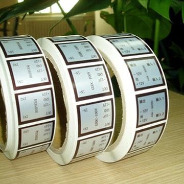 Nhãn dán tự dính Bao bì màng nhựa thoải mái với hàng rào cao