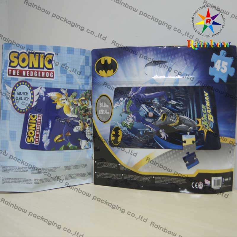 Túi nhôm đứng lên Túi bao bì túi với Ziplock cho đồ chơi