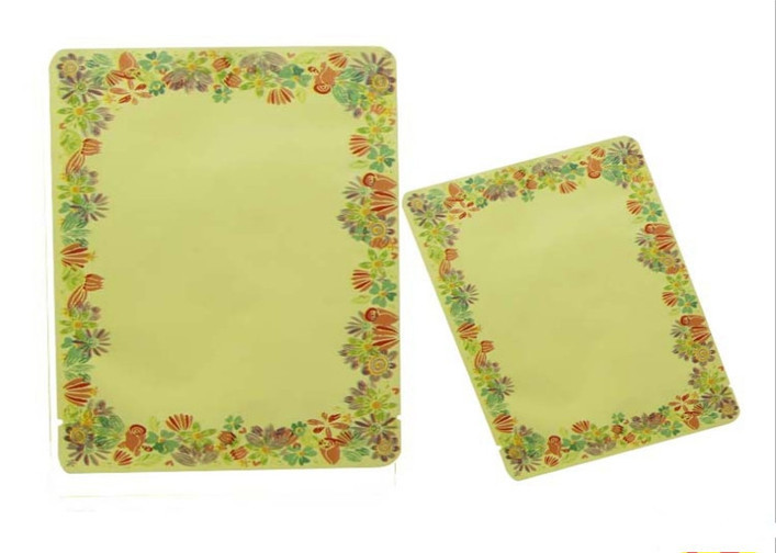 Gold Crystal Ba mặt túi nhựa kín cho mặt nạ mắt / mặt, thân thiện với môi