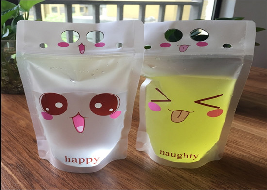 Zipper Stand Up Túi Gravnre In Tái sử dụng Độ dày của sữa