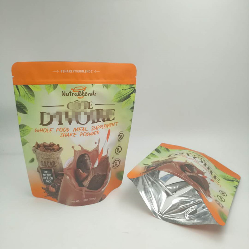 Cấp thực phẩm đứng lên Zipper Zipper Gravnre In cho Cookie Kích thước tùy chỉnh