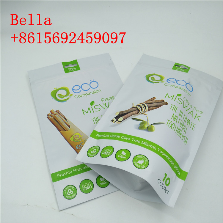 Matt Kết thúc Túi Ziplock Snack Bao bì Ánh sáng chống đâm thủng