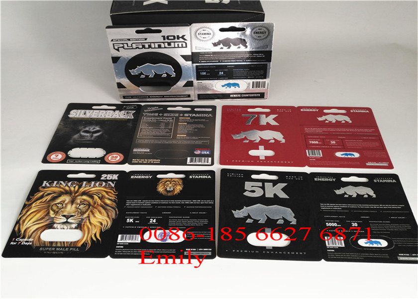 Bao bì thẻ Rhino 69 vỉ 9 x 12cm với bề mặt hoàn thiện bóng