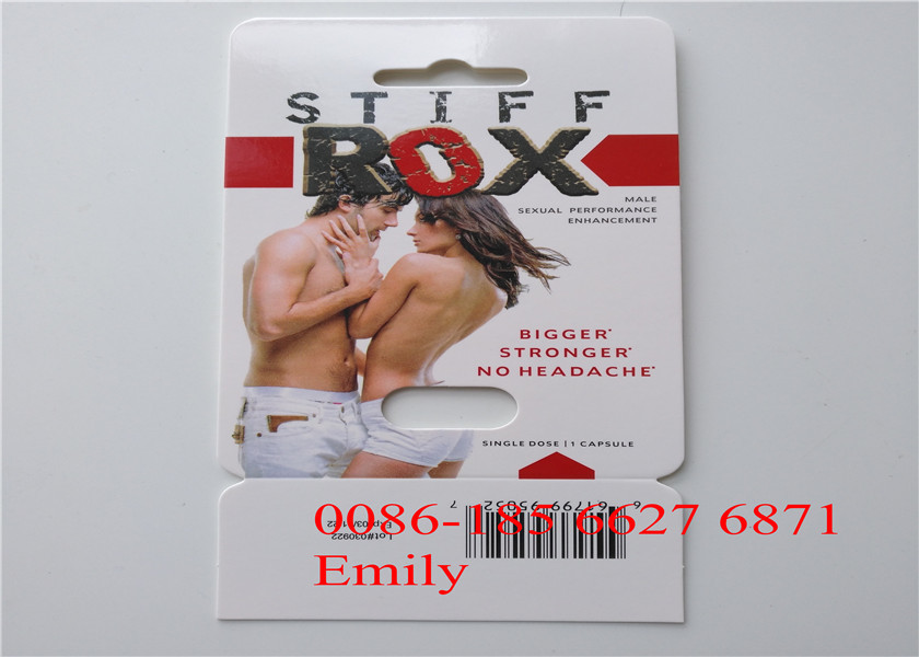 Thuận tiện Rhino Pills Gói vỉ đóng gói với hiệu ứng bề mặt nổi