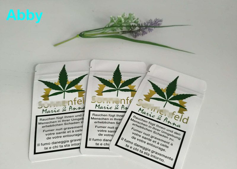 Túi nhựa in màu vàng CMYK Màu sắc với chất liệu tùy chỉnh