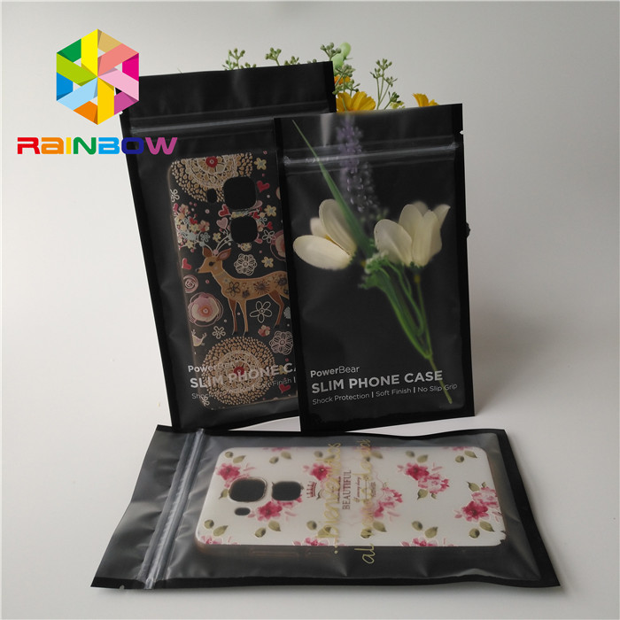 Noni Mobile Cáp nhựa Túi đóng gói Không rò rỉ với Khóa Zip hàng đầu