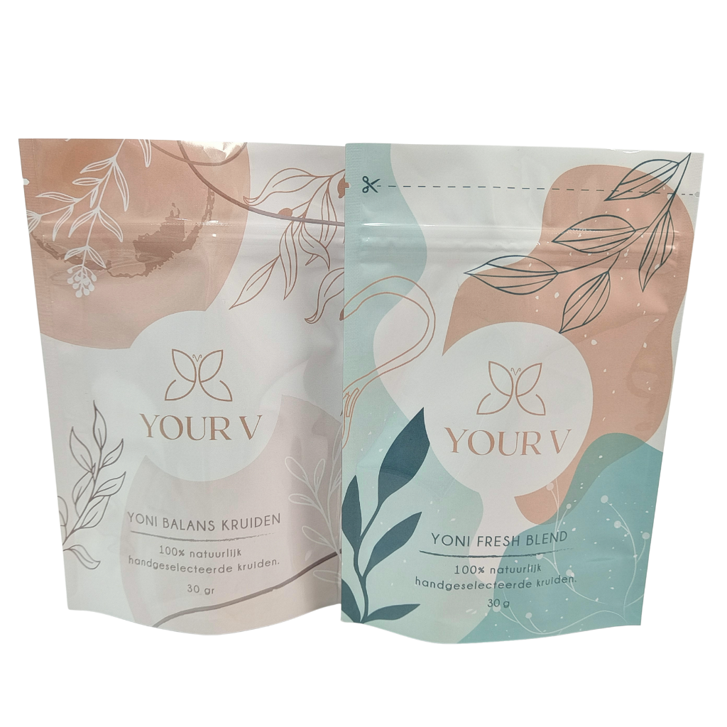 Các túi Mylar phân hủy sinh học tùy chỉnh cho muối tắm 4OZ 5OZ Stand Up Bag