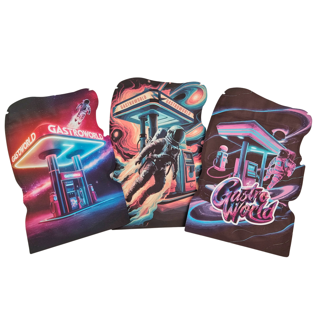 Thùng Mylar cắt đứt tùy chỉnh 3.5g-28g với khóa khóa chống trẻ em