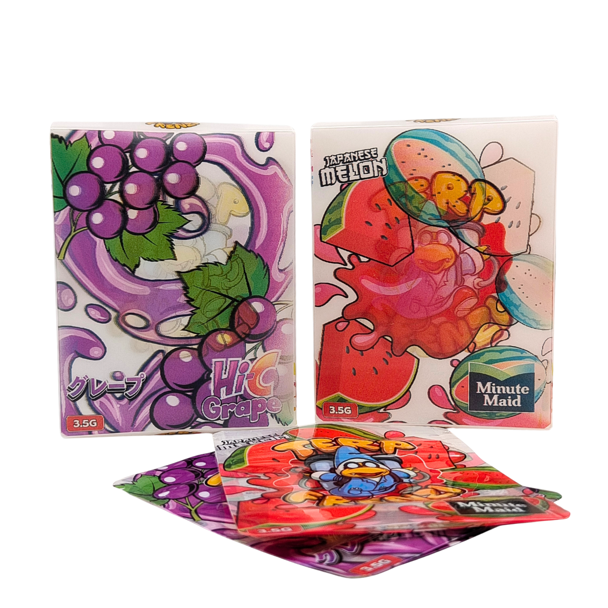 Bao bì đồ ăn nhẹ Mylar đặc biệt 3.5g chống trẻ em