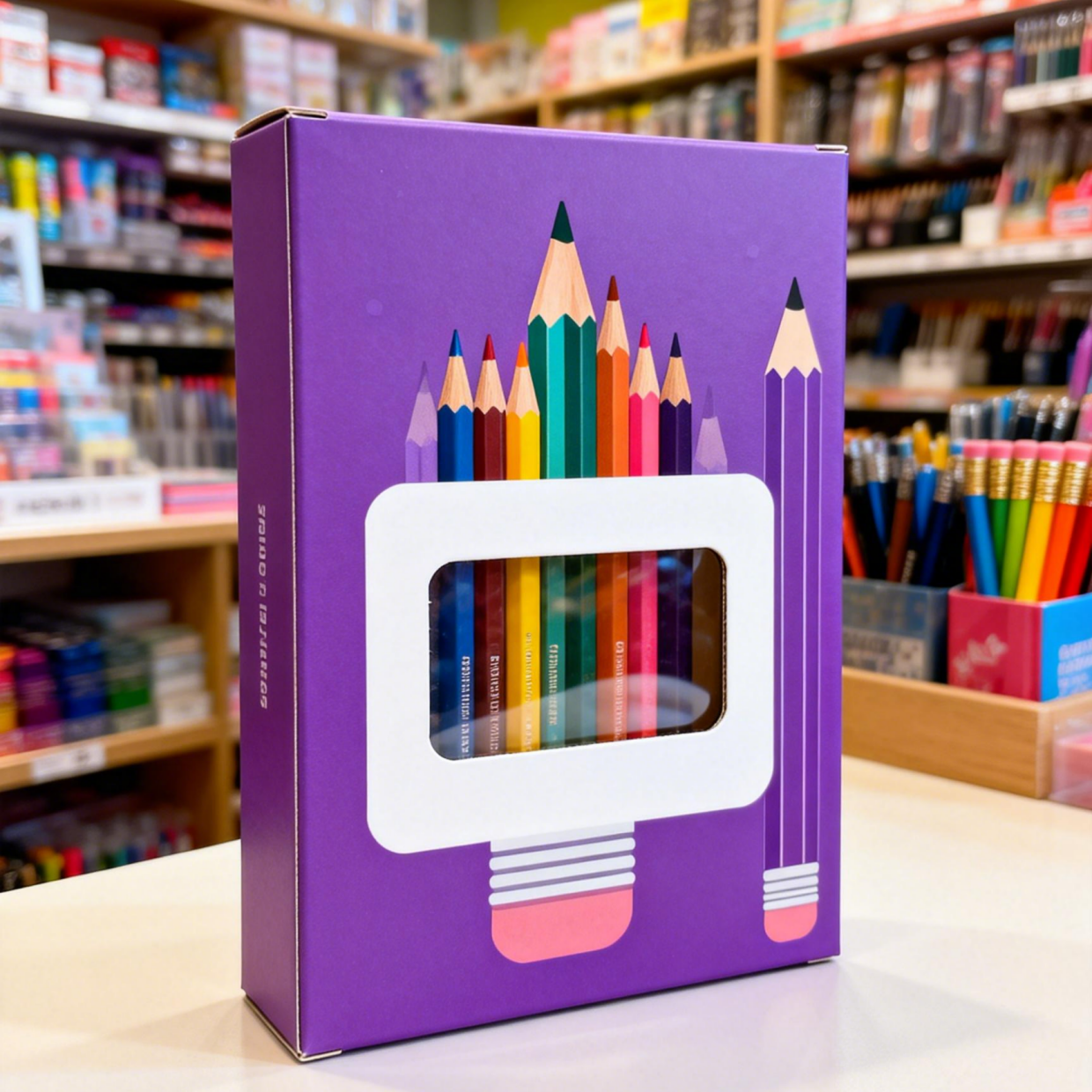 Hộp giấy kích thước tùy chỉnh có cửa sổ trong suốt để trưng bày và độ dày 350g dùng để đóng gói thực phẩm