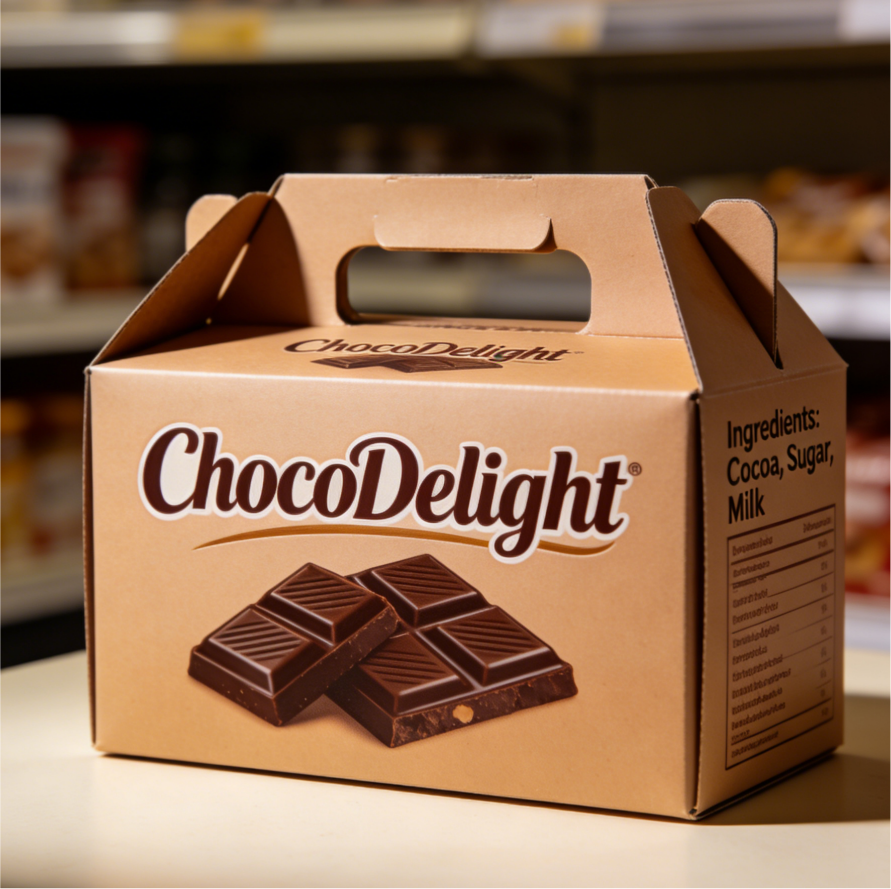 Nhập giấy vàng ấn bản tùy chỉnh hộp quà cưới với cửa sổ rõ ràng cho kẹo và sô cô la