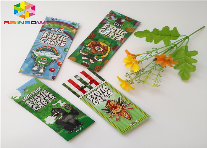 Thảo dược hương nhang túi nhựa AC1003 CBD Vape Oil Cartridge Áp dụng