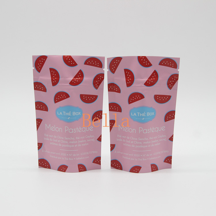 Mylar Herbal Incense Bao bì Ziplock Lá thuốc lá Túi đứng 120-180 Mic Độ dày