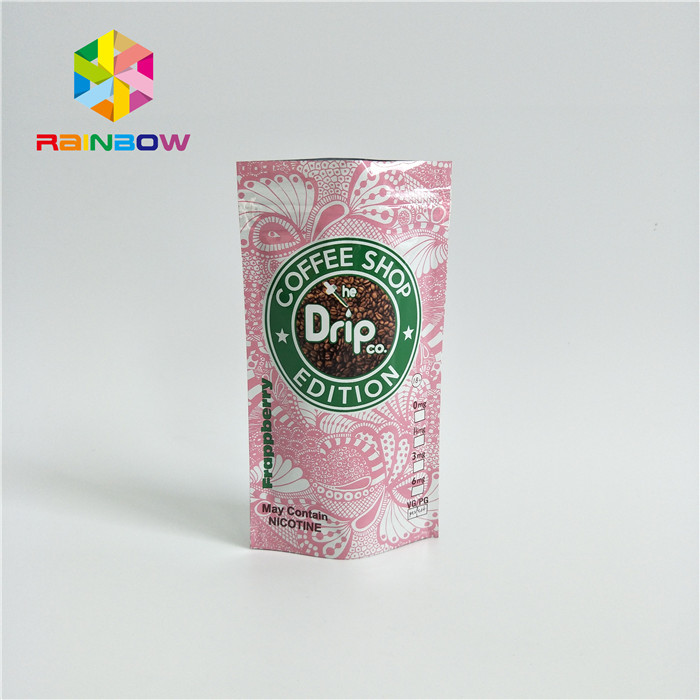 Vật liệu nhiều lớp Túi nhựa Bao bì Ziplock Đứng lên Túi với Van một chiều