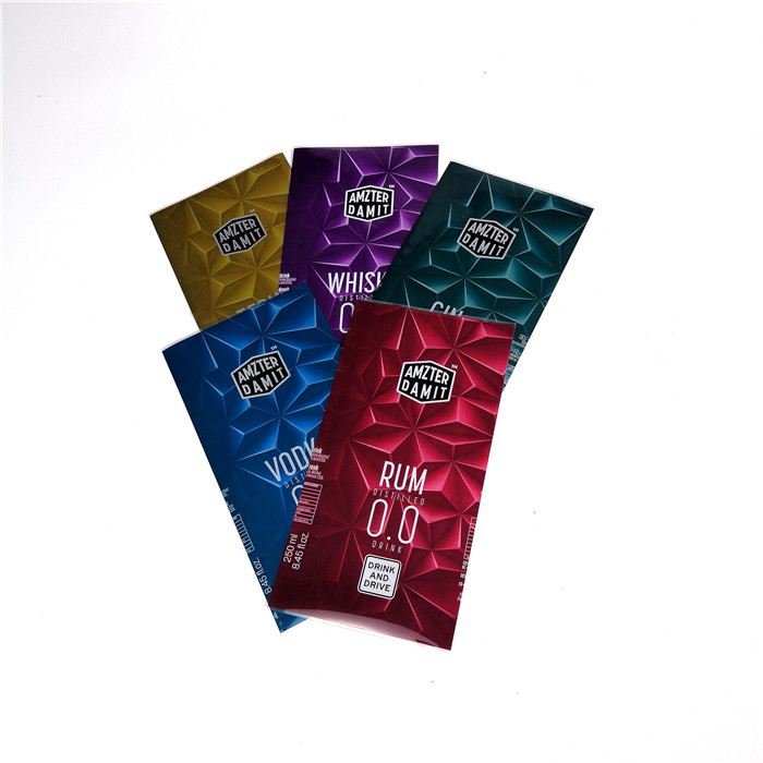 Nhãn chai co lại tùy chỉnh in, dải co lại không thấm nước CMYK