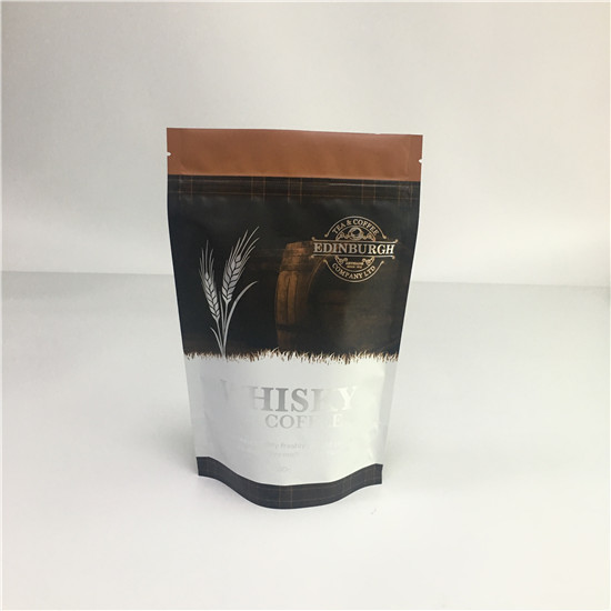 Nhôm nhiều lớp Ziplock đứng lên túi, túi nhựa kín có van