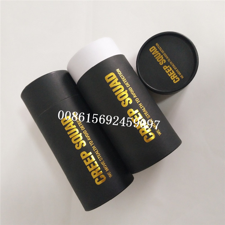 Hộp giấy bìa cứng sinh học Bao bì Logo tùy chỉnh có dập vàng