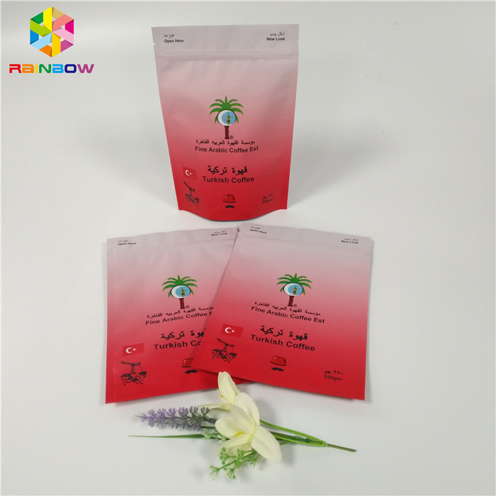 Nhựa đứng lên Túi giấy bạc Túi bao bì Ống đồng In ấn Bằng chứng FDA Chấp thuận