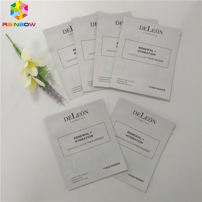 Nhôm Lá Nhựa Bao bì Mỹ phẩm Túi Bao bì Mặt 3 Gói Mặt nạ Con dấu Gói