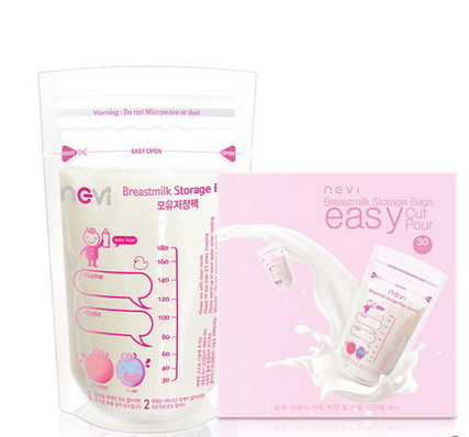 Double Stand Up Zipper Túi, Túi giữ nhiệt Túi lưu trữ sữa mẹ