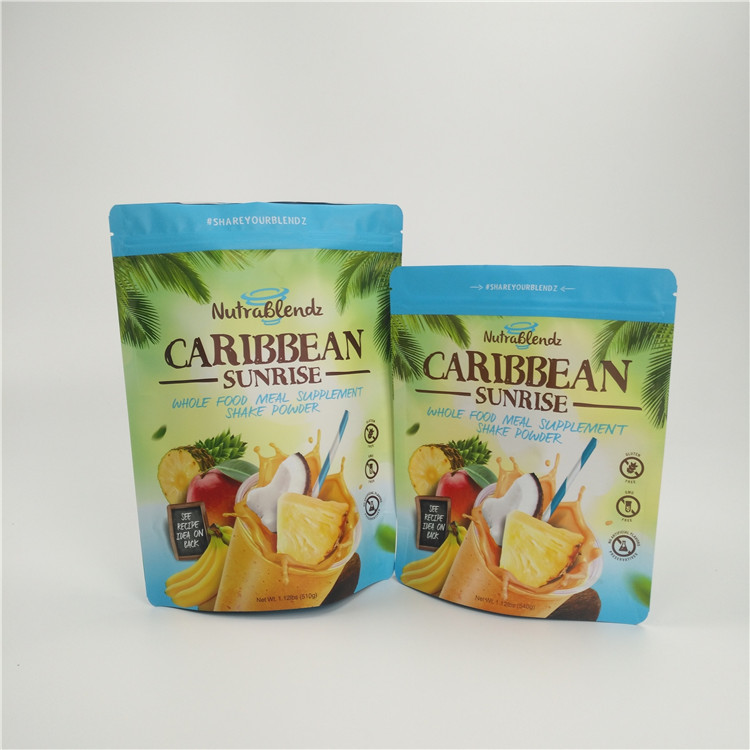 Trái cây sấy khô Túi bao bì Zipper Zipper Tùy chỉnh In Lá nhôm