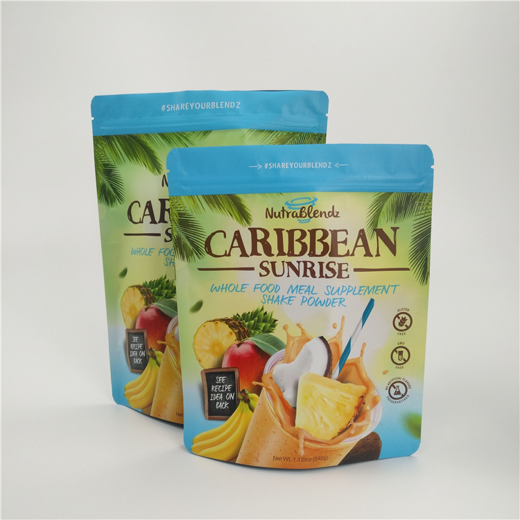 In ống đồng đứng lên Túi Ziplock, Sữa bột Nhôm Lá Túi có khóa kéo