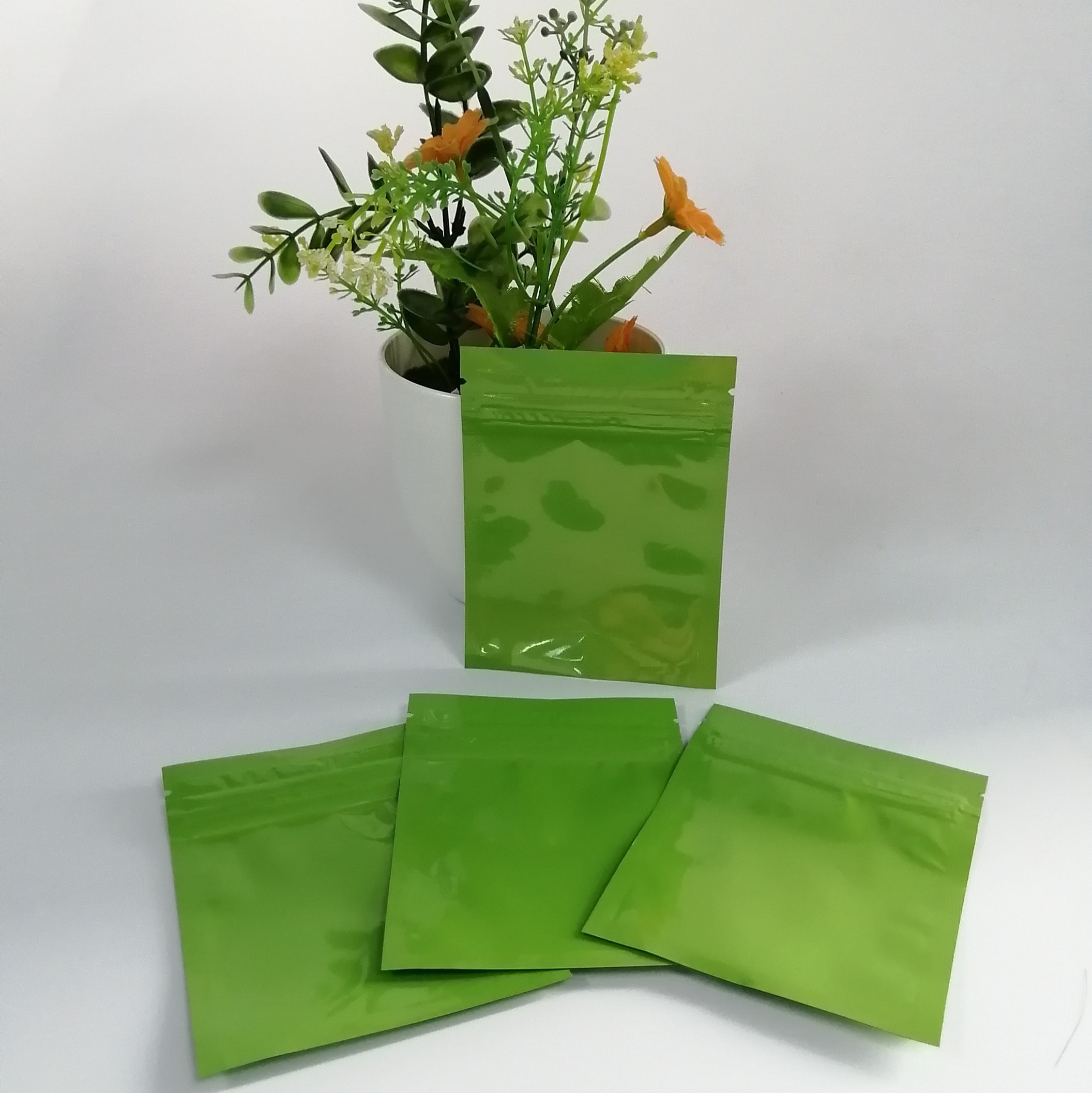 Túi nhựa nhỏ Túi Ziplock tùy chỉnh Lá nhôm bên trong chống ẩm