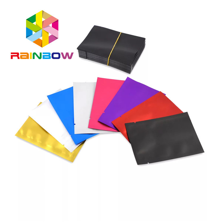 Túi nhựa có thể đóng gói Bao bì Ba mặt Con dấu nhỏ cho Thảo dược / Bánh quy